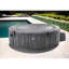 Spa gonflable rond gris en vinyle pour 6 personnes 170 Intex