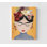 «Bold Floral Portrait Art Print», décoration murale boho coloré