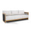 Canapé en aluminium de 79 po avec coussins Sereno -397912819