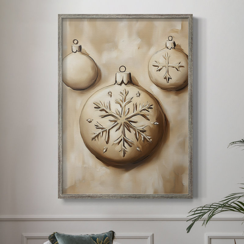 Art des Fêtes de Noël - Série 2 - CDXVI, reproduction encadrée - bois massif, H 11 po x l 9 po