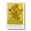Sunflowers With Border by Vincent Van Gogh - Wrapped Canvas-61837887