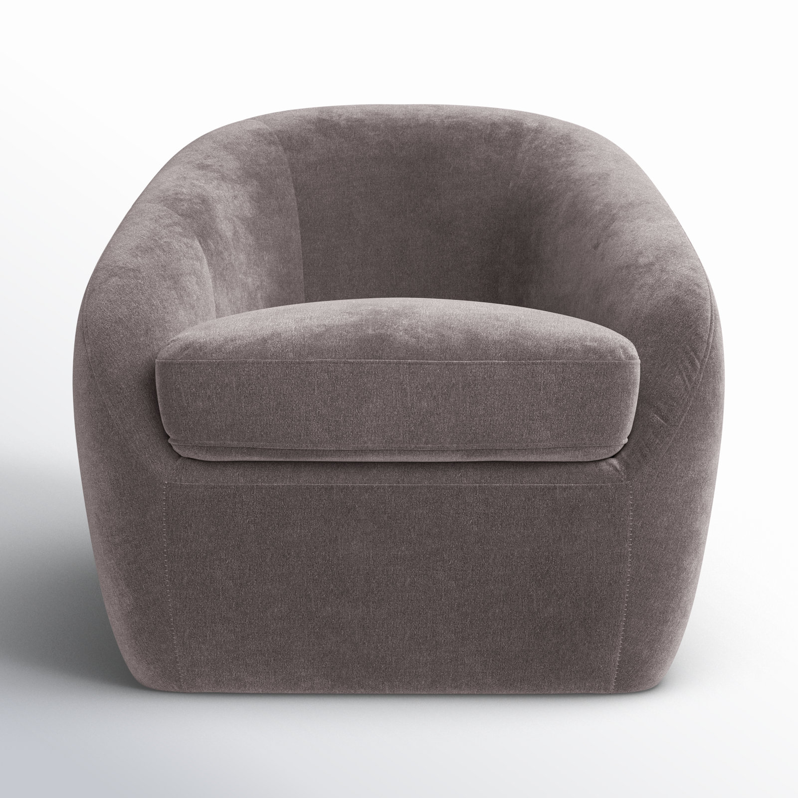 Stargazer Barrel Chair, Storm Performance Chenille