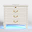 65cm W Manufactured Wood Bedside Table-125129438