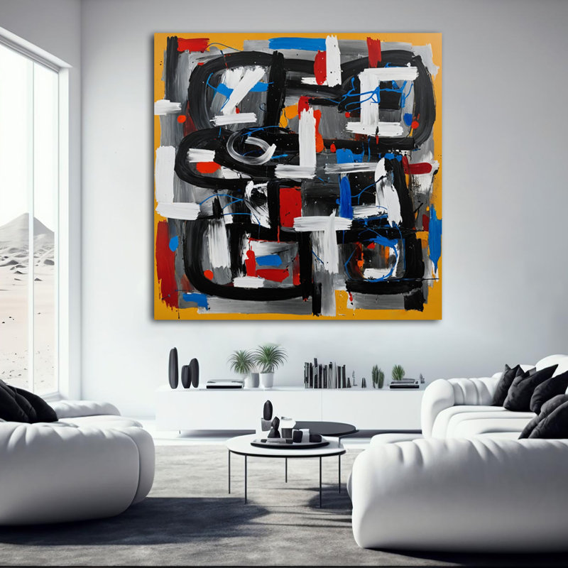 Crosscurrent Logic, 54" H x 54" W