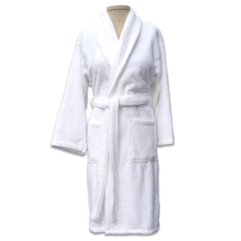 Peignoir mi-mollet unisexe Diboll, L