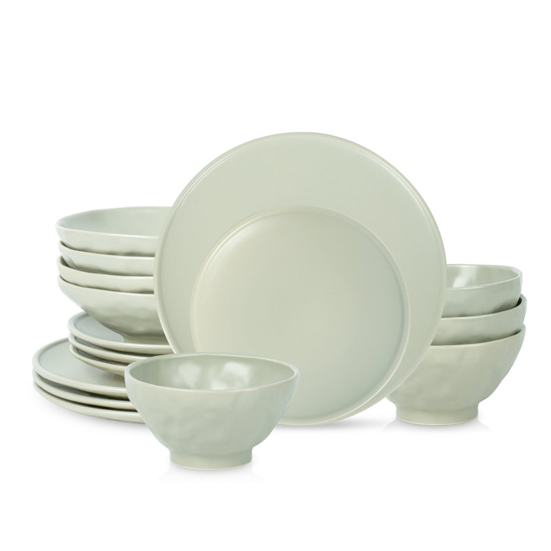 Dinnerware, Sage Gray