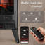 Chaufferette de foyer électrique infrarouge WiFi 25 "avec bruit de craquement Apria, minuterie, télécommande 1400W-237120939