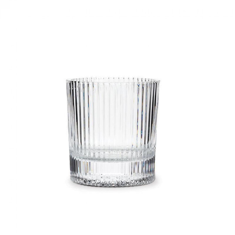 Verre vertical vertical, Transparent