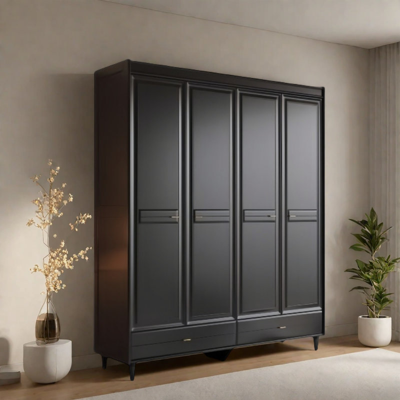 Berne, Black, 82,68" H x 62,6" W