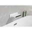 Robinet cascade en acier inoxydable, Robinet de baignoire mural pour salle de bain, Haut débit, Blanc, Douche séduisante ornement de salle de bain, Acier, Caractéristique-118625453