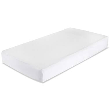 Carter's Fitted Waterproof Crib Mattress Pad - White