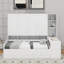 Lit de jour simple en bois avec tiroirs, bureau et tablettes-2128191134-1911908314