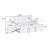 3 Seats Polyfiber Convertible Sleeper Sofa