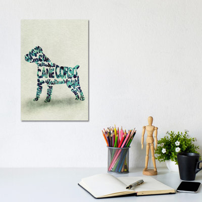 Cane Corso by Ayse Deniz Akerman - Wrapped Canvas Print
