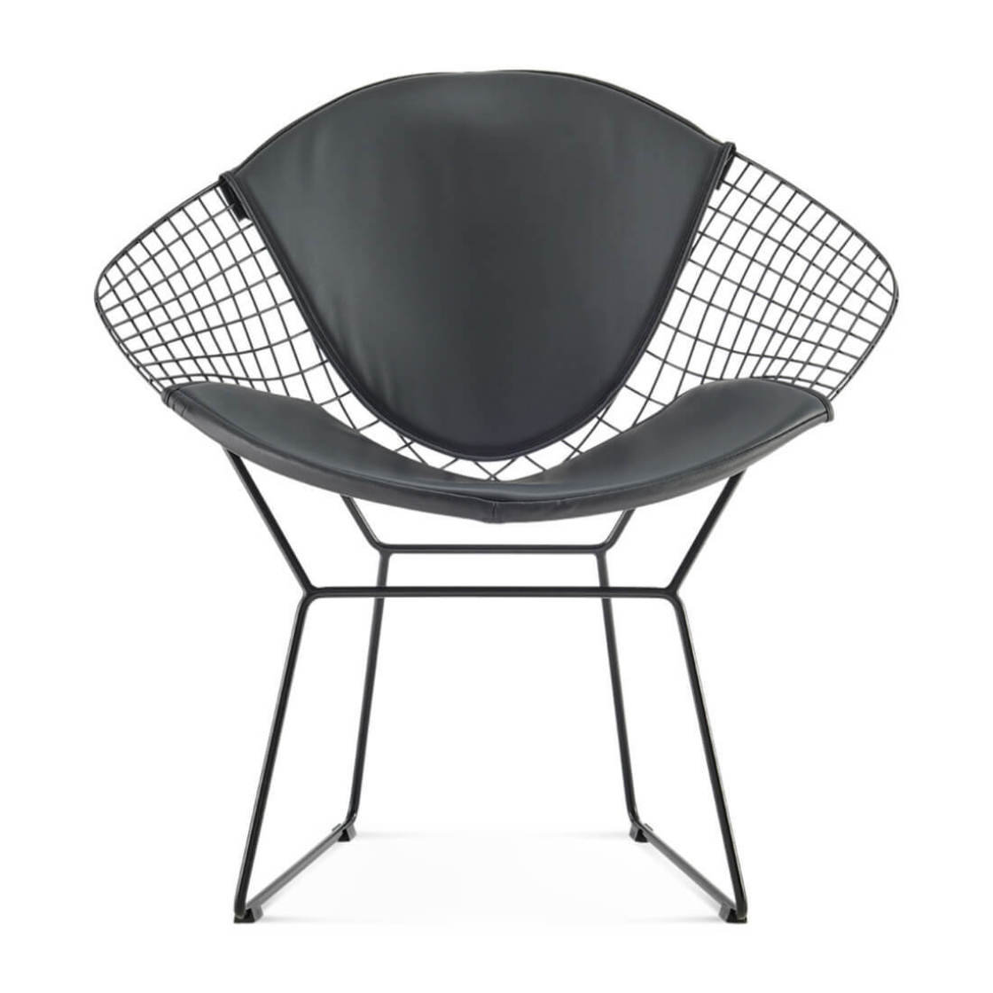 George Oliver Diamond Chair Black Frame | Wayfair