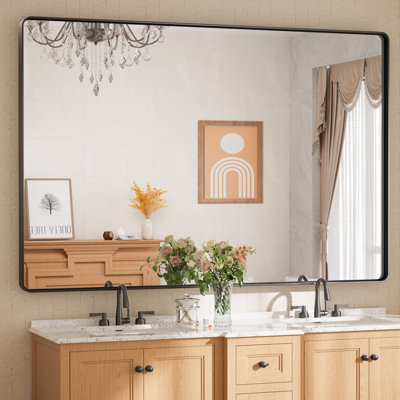 Tyro Bathroom Decorative Home Décor Corner Hangs Bathroom Mirror