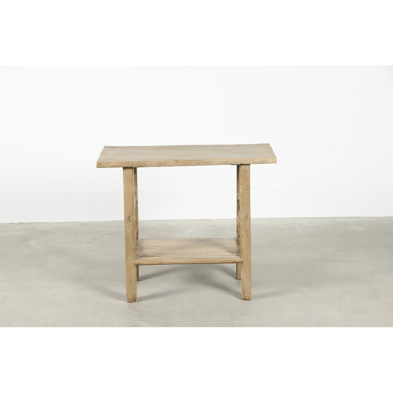 Solid Wood End Table