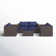 Ahmirah Fully Assembled 4 Piece Rattan Sofa Seating Group with Cushions