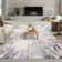 Abstract Machine Washable Rug for Living Room Bedroom Modern Non-Slip Area Rugs Foldable Rugs for Playroom Office Kitchen Dinning Room Entryway