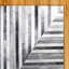 Tapis rayé gris / noir / blanc Abani-757946108