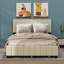 Lit plateforme tapissier Keyon-1892655306