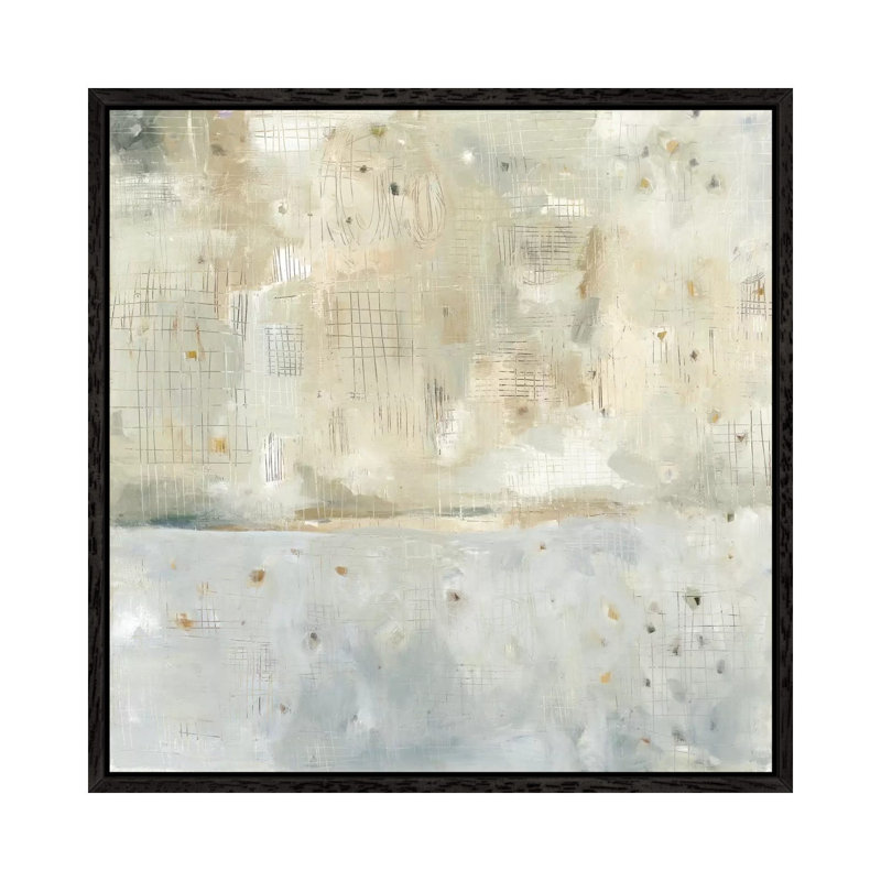 Dreaming Of The Shore by Melissa Averinos - 1 Piece Wall Art on Canvas, 66.04 cm H x 66.04 cm W, Black Framed
