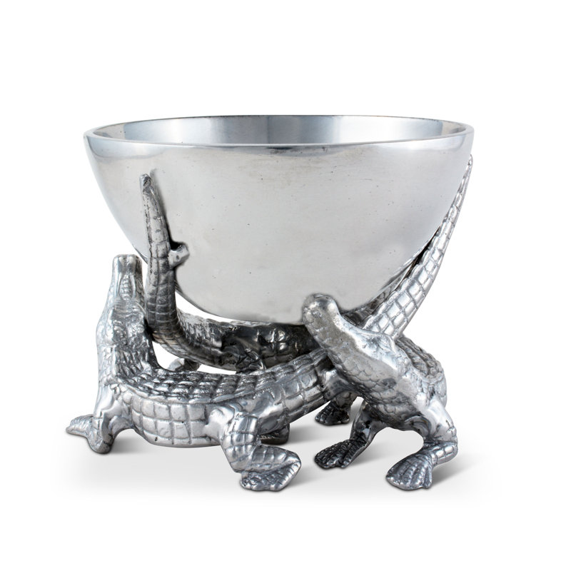 Alligator Aluminum Dining Bowl