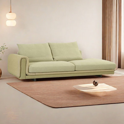 Spacious Lounge Chair with High Rebound Sponge
