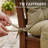 Bench Cushion for Outdoor Furniture, 3-Seater Replacement, Outdoor Bench Cushion Tufted, Non-Slip with Side Pocket, Beige