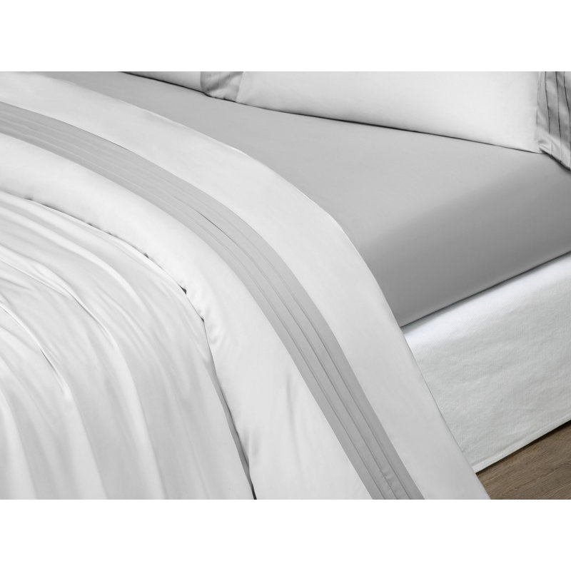 Eden Rayon Fitted Sheet, Super King, Beige