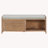43" Distressed Shutter Storage Bench, Entryway Storage with Storage-1992143306