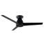 Ventilateur de plafond encastré intelligent à 3 pales Tip avec ensemble d'éclairage DEL et télécommande Bluetooth inclus-48482707-48482702-78655855