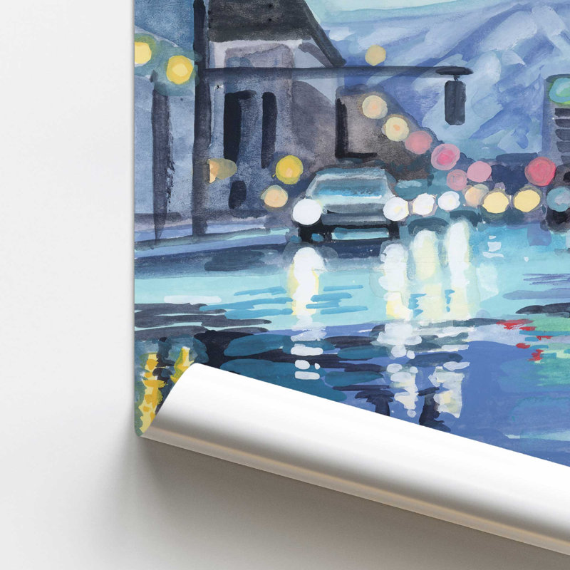 City Reflections, ensemble de 2 reproductions d'art, 20 po x 20 po, Sans cadre