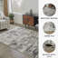 Tapis crème / gris tissé à la main Georgine-1477805417