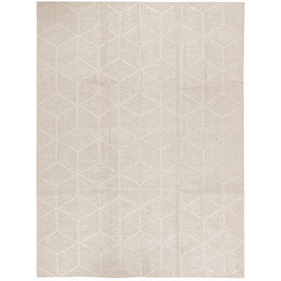 Wool Geometric Indoor Rug