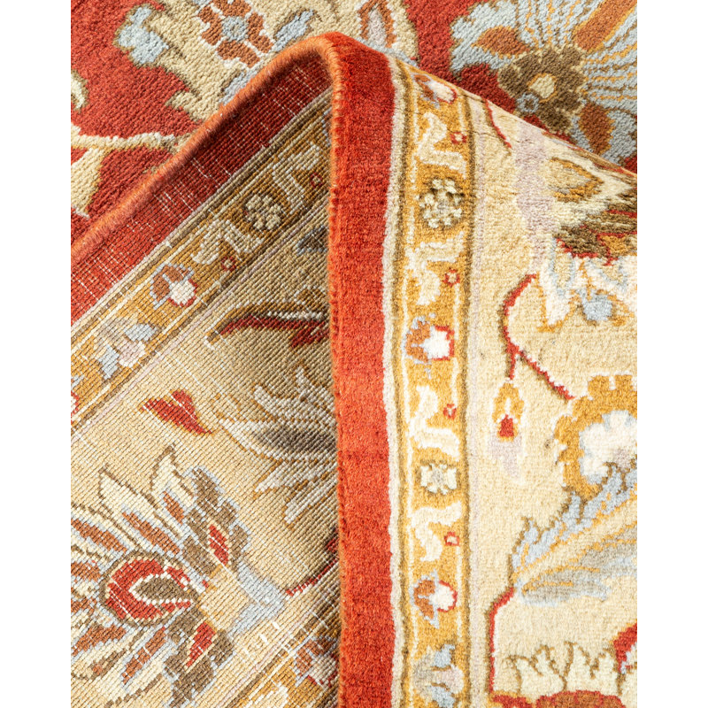 Classic One-of-a-Kind 4'2" X 6'5" Hand Knotted Area Rug