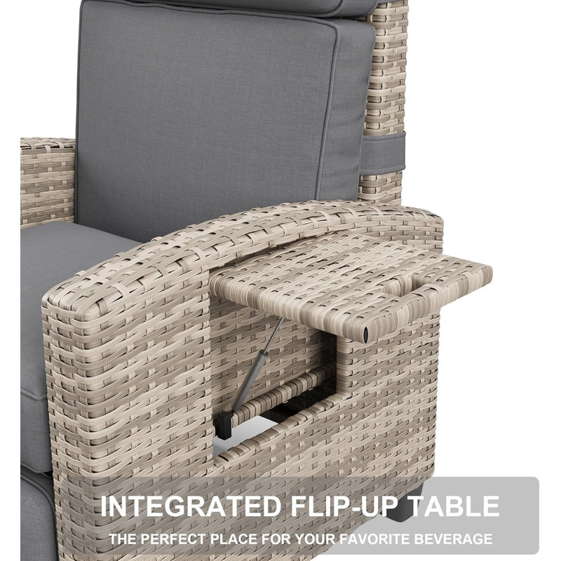 Metal Outdoor Lounge Chair