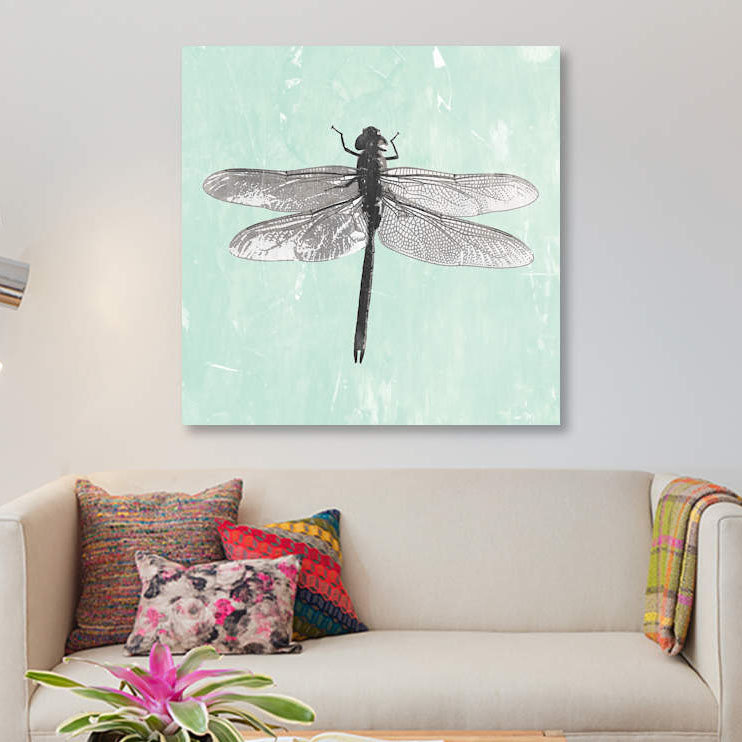 " Dragonfly II " by PI Galerie, 48" H x 48" W x 1.5" D