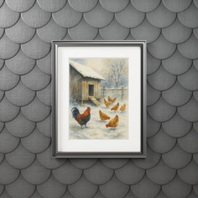 Posters Single Picture Frame Print