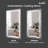 LED Bathroom Mirror with Front & Back LED Lighted Anti-Fog Tempered Glass Vanity Mirror, 3 Colors Temperature & Dimmable Light-115664322
