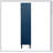 Tall Storage Show Cabinet with 2 Glass Display Door & 2 Doors, Tall Kitchen Pantry Cabinet