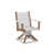 Ivory/Antique Mahogany