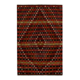 Tribal One-of-a-Kind 5'8" X 8'7" Hand Knotted Area Rug