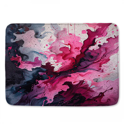 Tapis de bain abstrait
