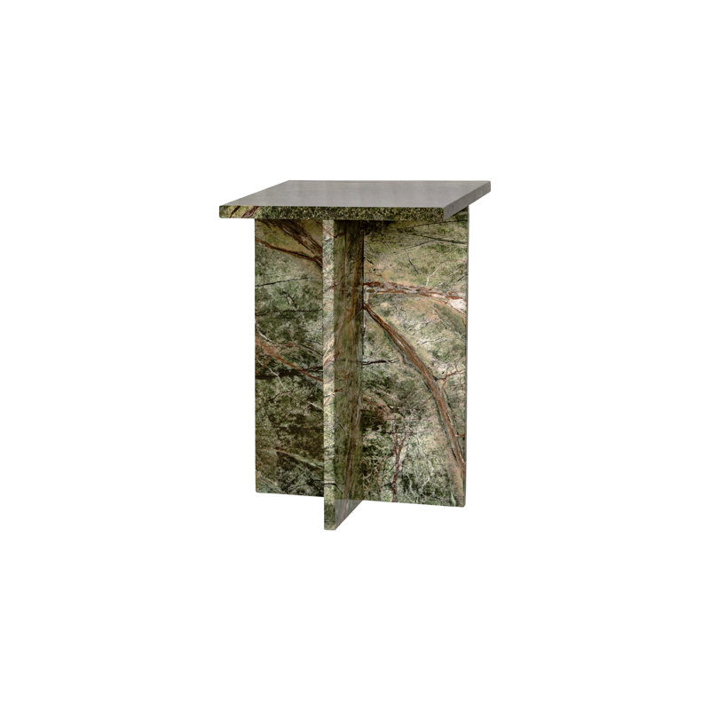 Blair Marble End Table, Green Marble