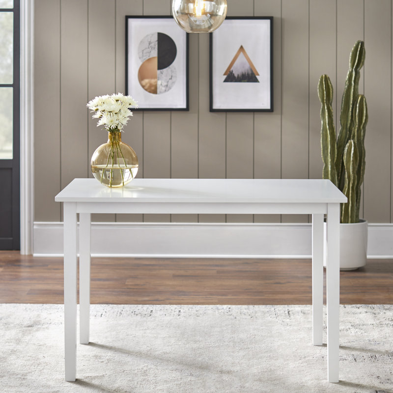 Tudor City Rectangular Dining Table, White