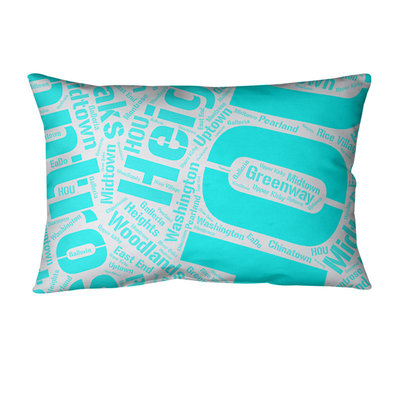 Coussin lombaire intérieur/extérieur houston, Oui, Bleu
