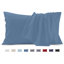 Ensemble de taies d'oreiller douces et brossées-123510778-123510776