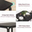 Ensemble de table de salle à manger 3 pièces avec tables coussinées pour petits espaces-1966272459