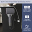Modern small Vanity Desk ,featuring 3 modes of LED lighting with adjustable brightness-130619973